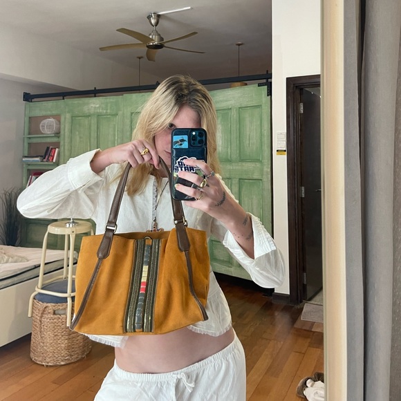 Boho suede back with embellishments - Picture 2 of 6